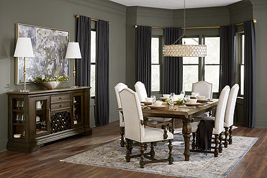 Havertys dining room discount tables